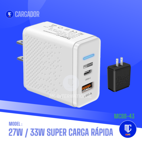 CARGADOR SUPER CARGA RAPIDA