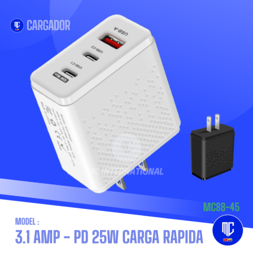 CARGADOR CARGA RAPIDA