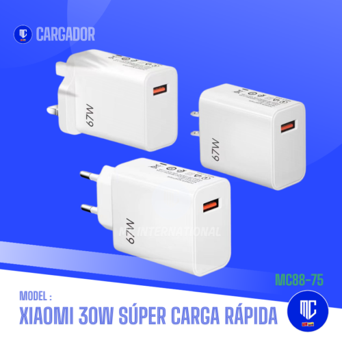 CARGADOR SUPER CARGA RAPIDA